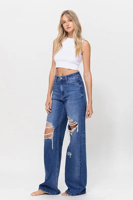 90s Vintage Loose Jeans