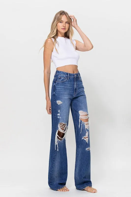 90s Vintage Loose Jeans