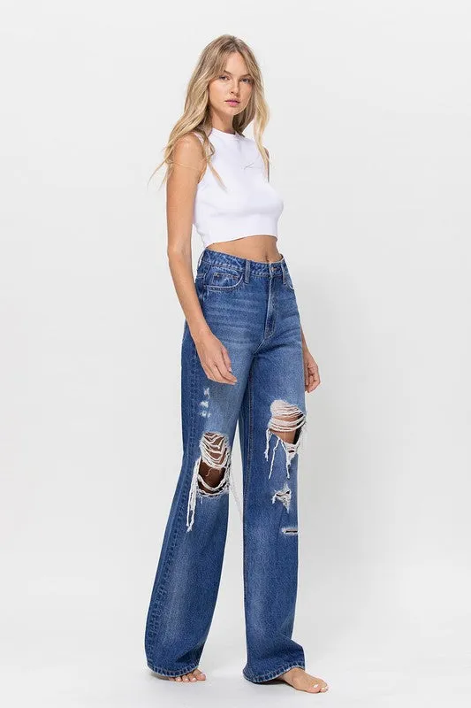 90s Vintage Loose Jeans