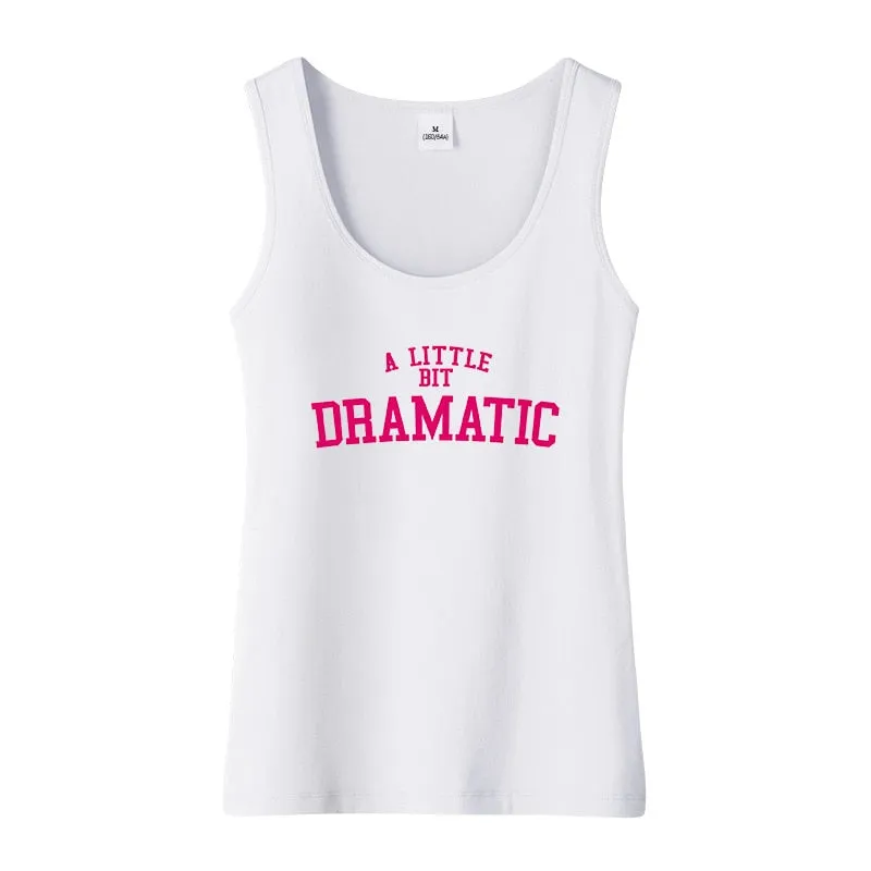 A Little Bit Dramatic Long Tank Top