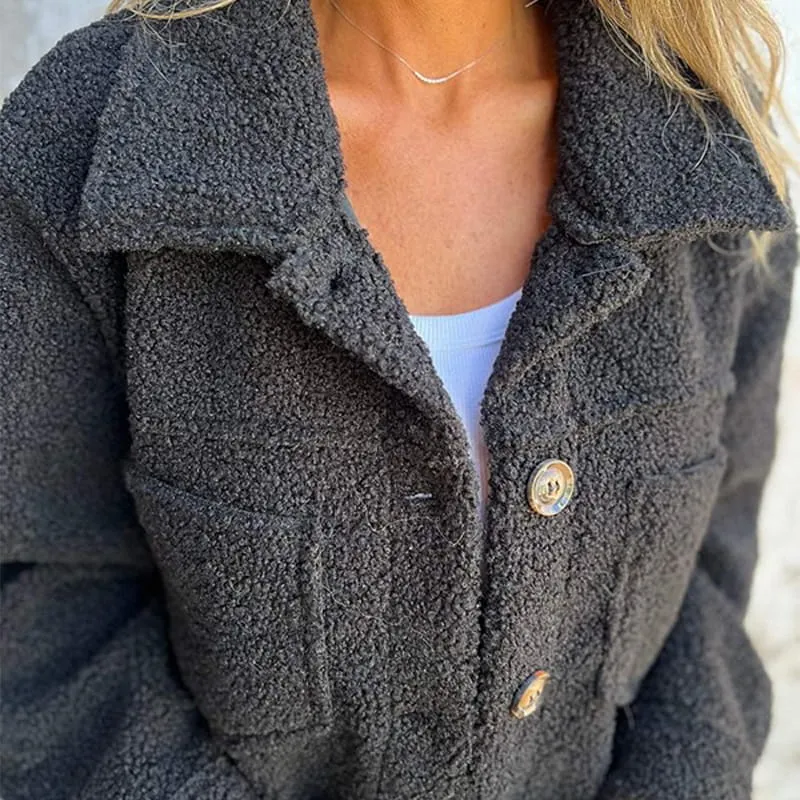 Alena™ | Women's Cozy Plush Reversible Jacket