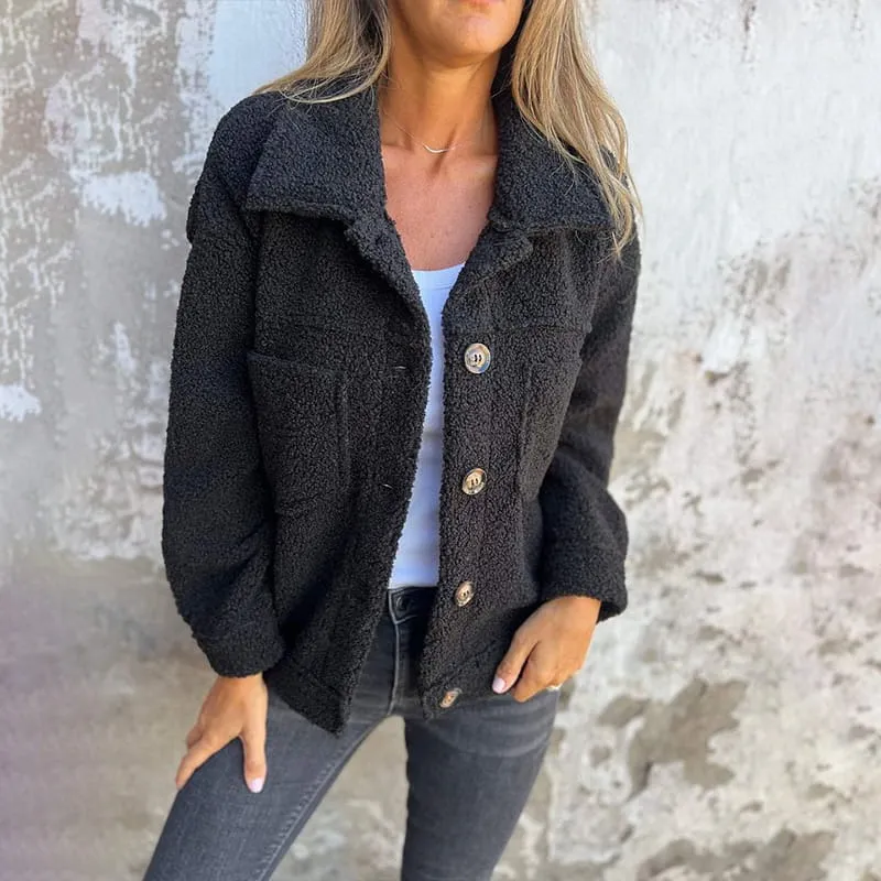 Alena™ | Women's Cozy Plush Reversible Jacket