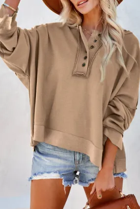 Alice Exposed Seam Long Sleeve Hoodie