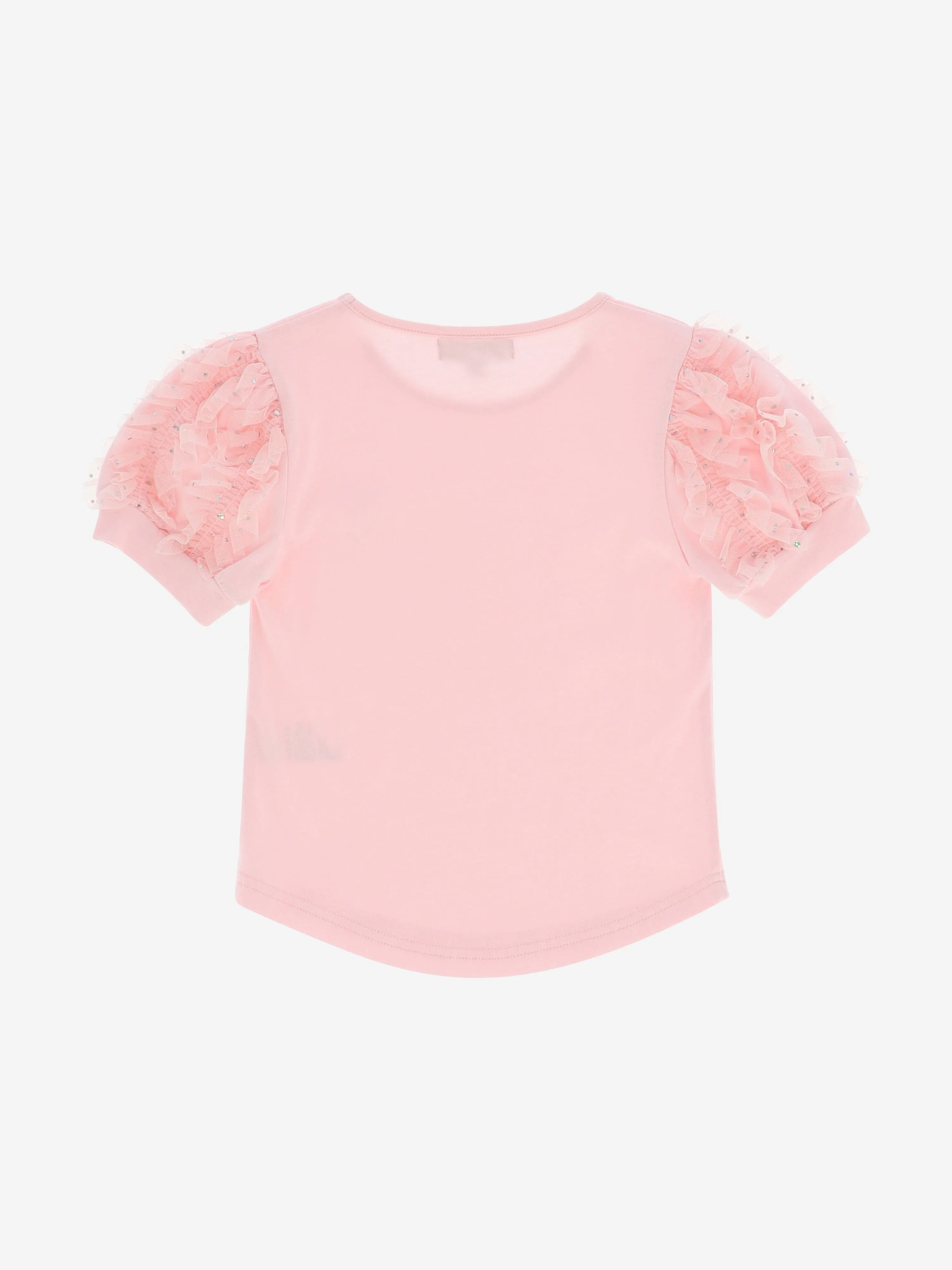 Angels Face Girls Nice Sparkle Top in Pink