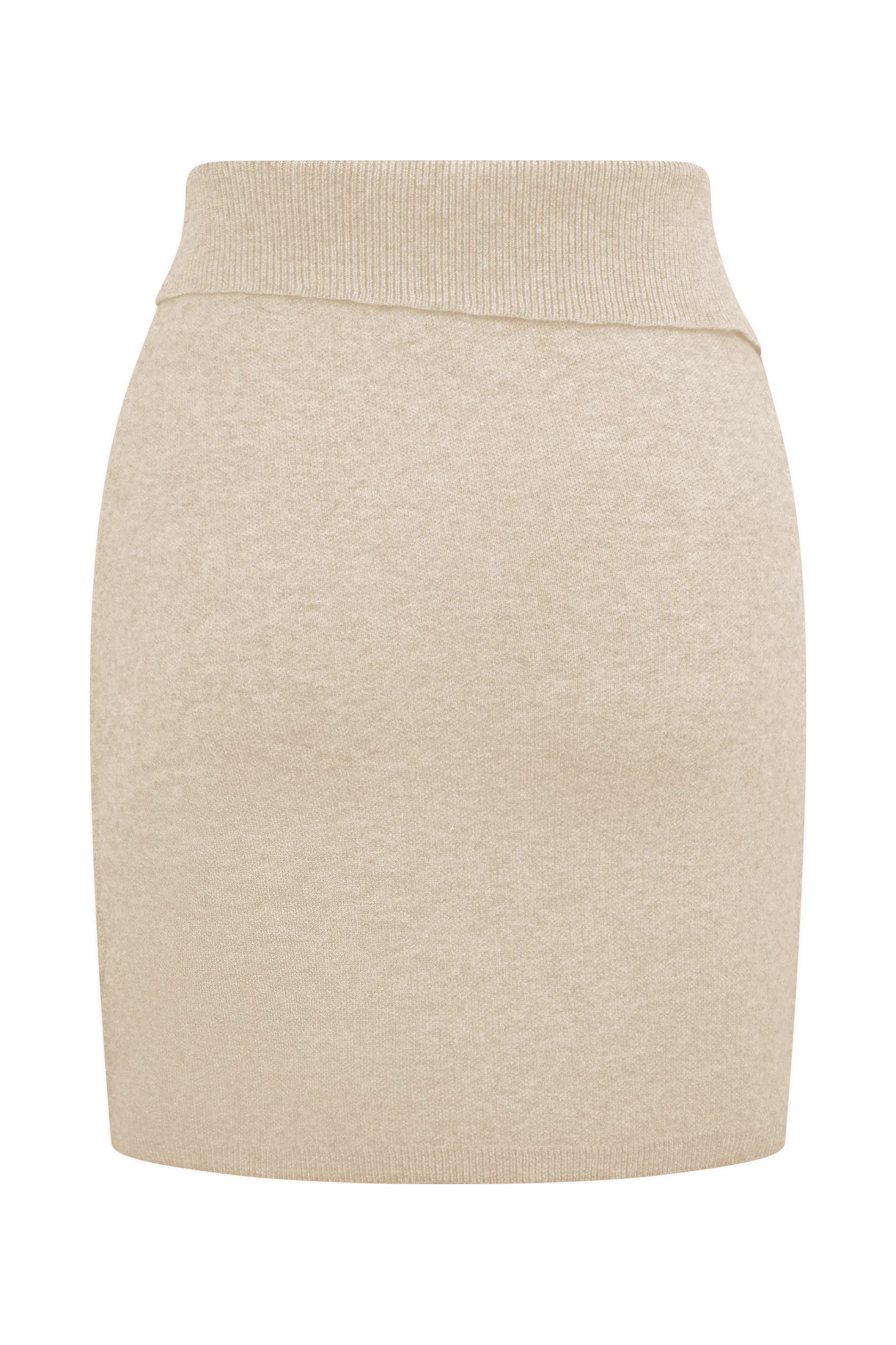 Annabelle Knit Mini Skirt - Cream