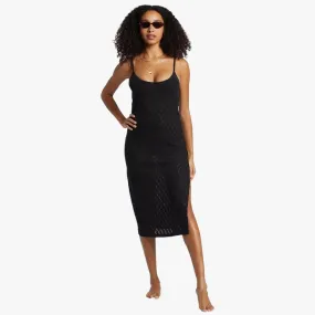 Billabong Womens Day Dream Cover Up Dress Black Pebble