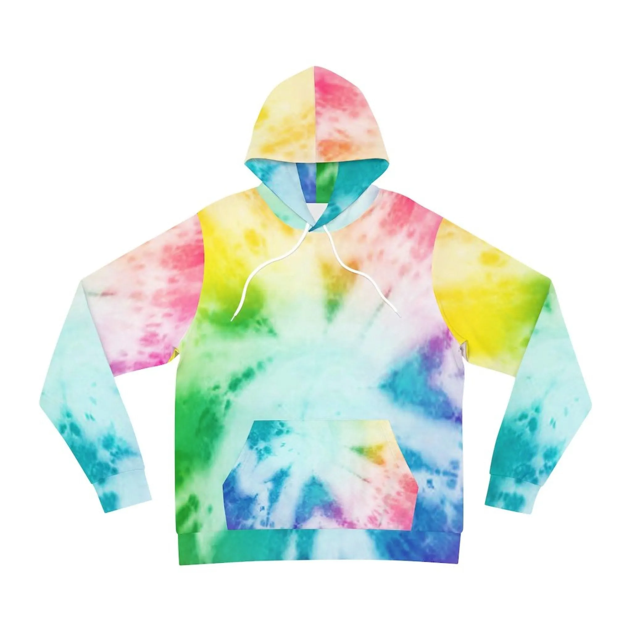 Bynelo Tie Dye Rainbow Fashion Hoodie