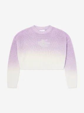 Calvin Klein Girls Monogram Gradient Jumper in Purple