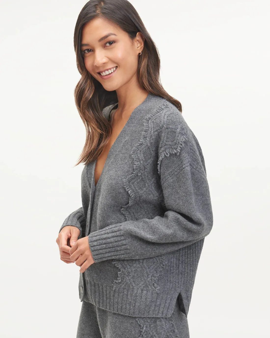 Camelia Cashmere Cardigan