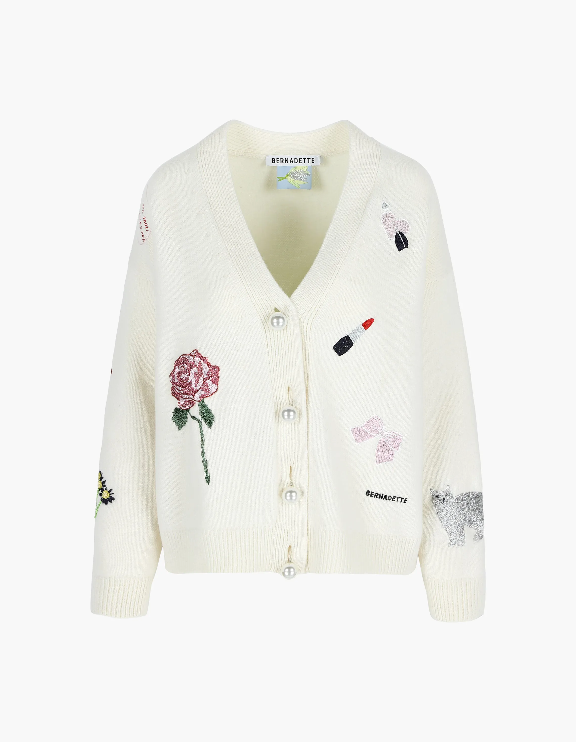 Cardigan Celeste Embroidered