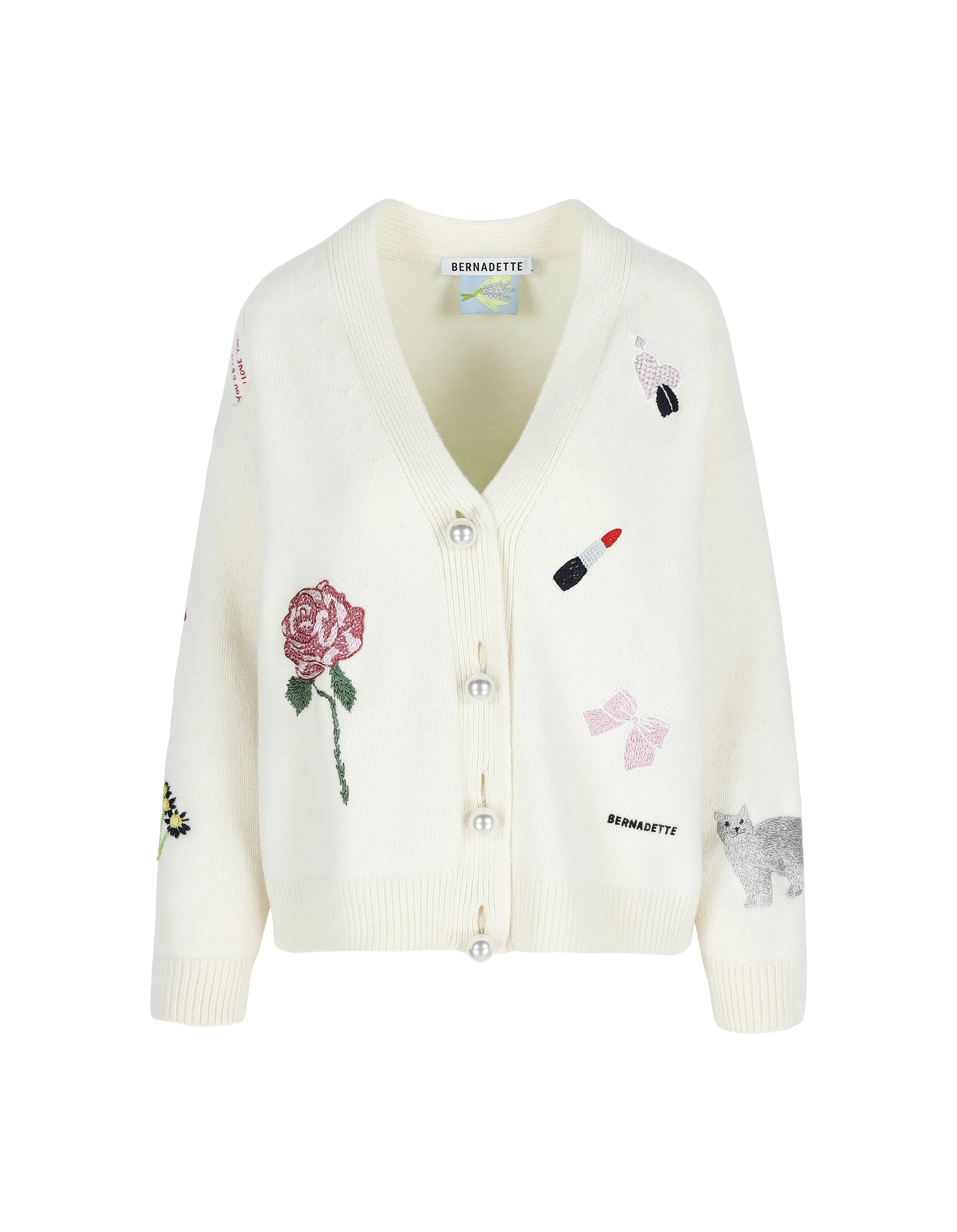 Cardigan Celeste Embroidered