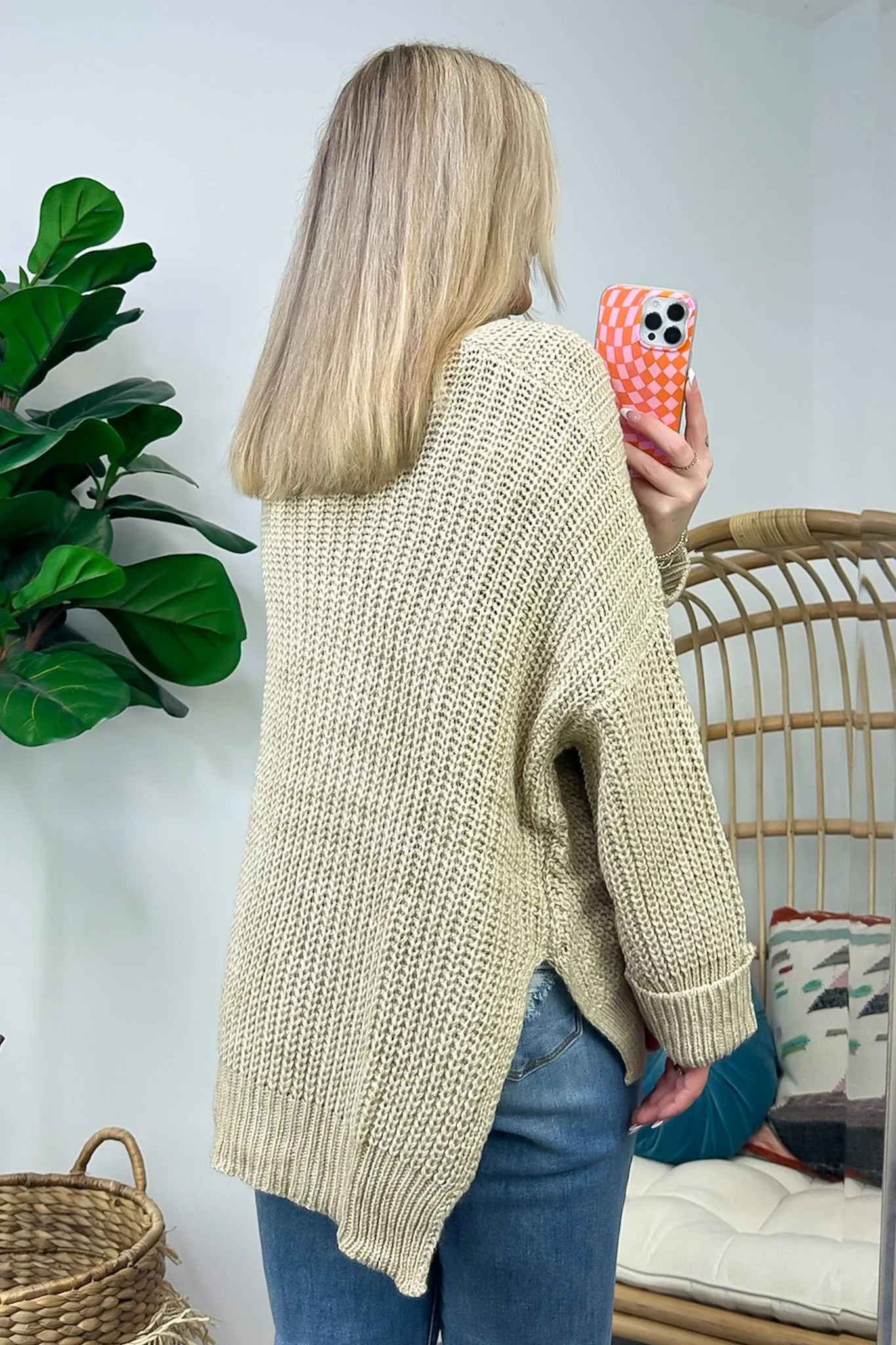 Cozy Affection Cable Knit Sweater - FINAL SALE