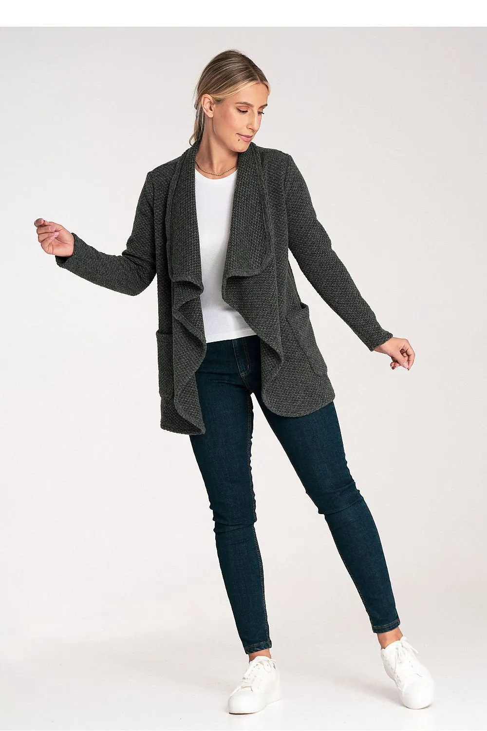 Cozy Vibes Wool-Blend Cardigan