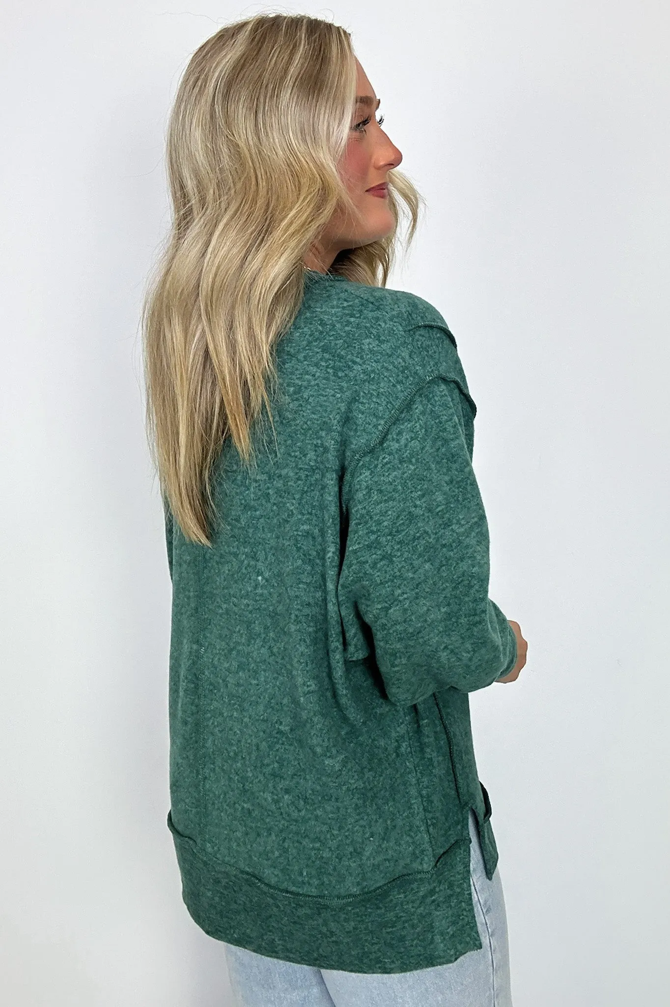 Cyndee Hacci Knit Oversized Pullover - BACK IN STOCK