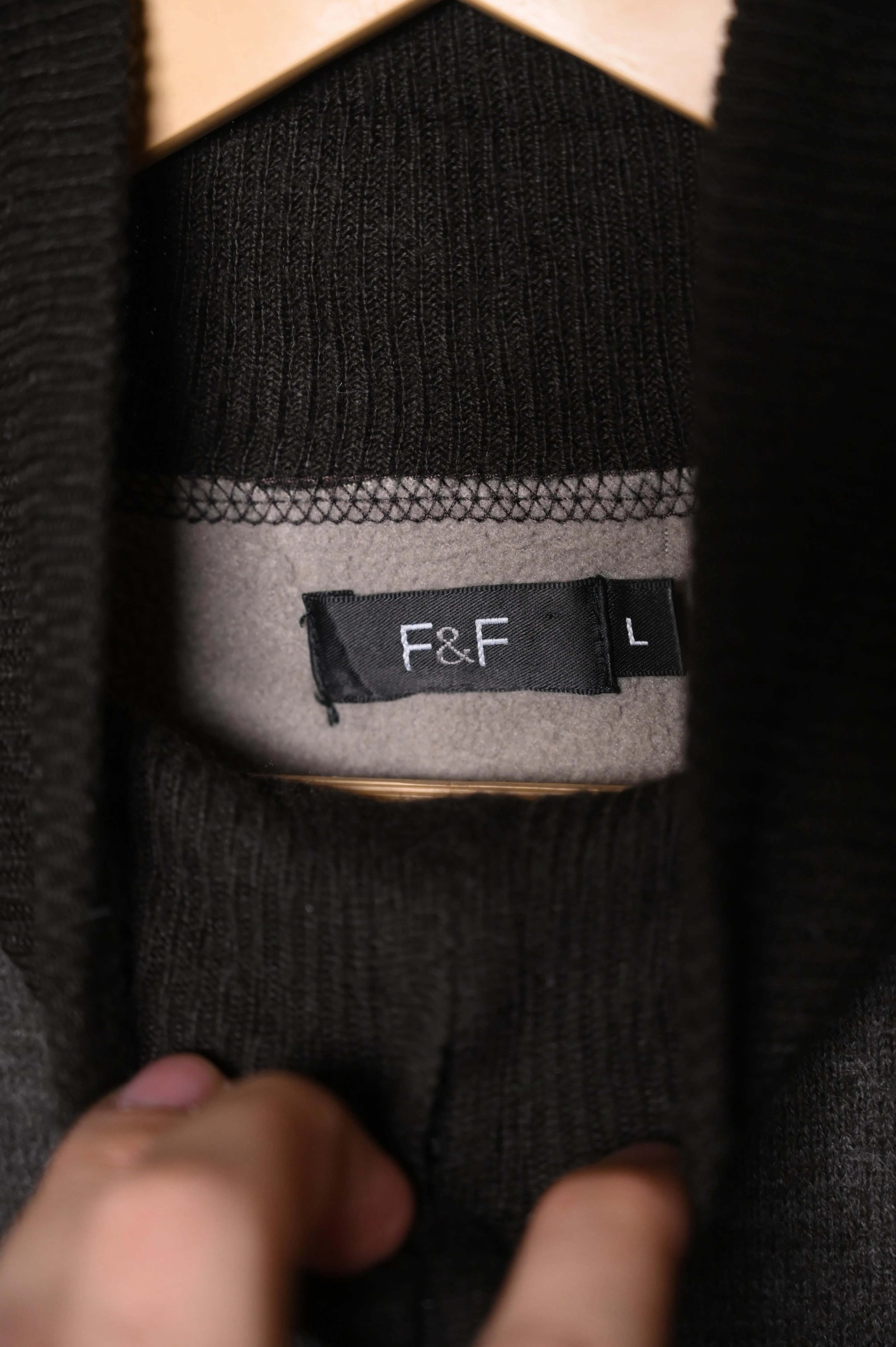 F&F Grey & Black Large Jacket