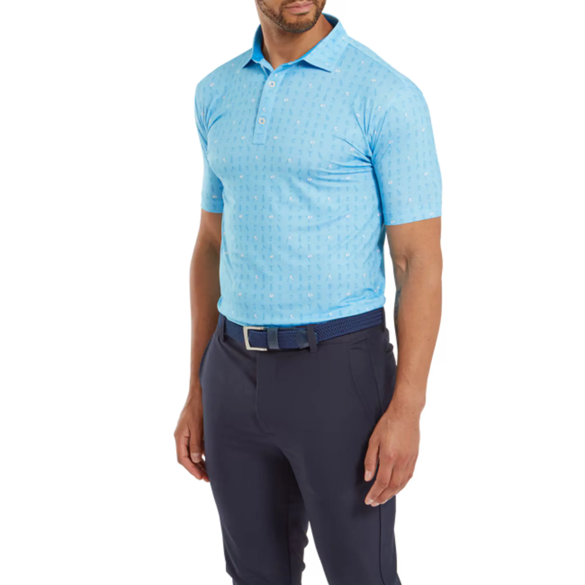 FootJoy The 19th Hole Lisle Mens Polo