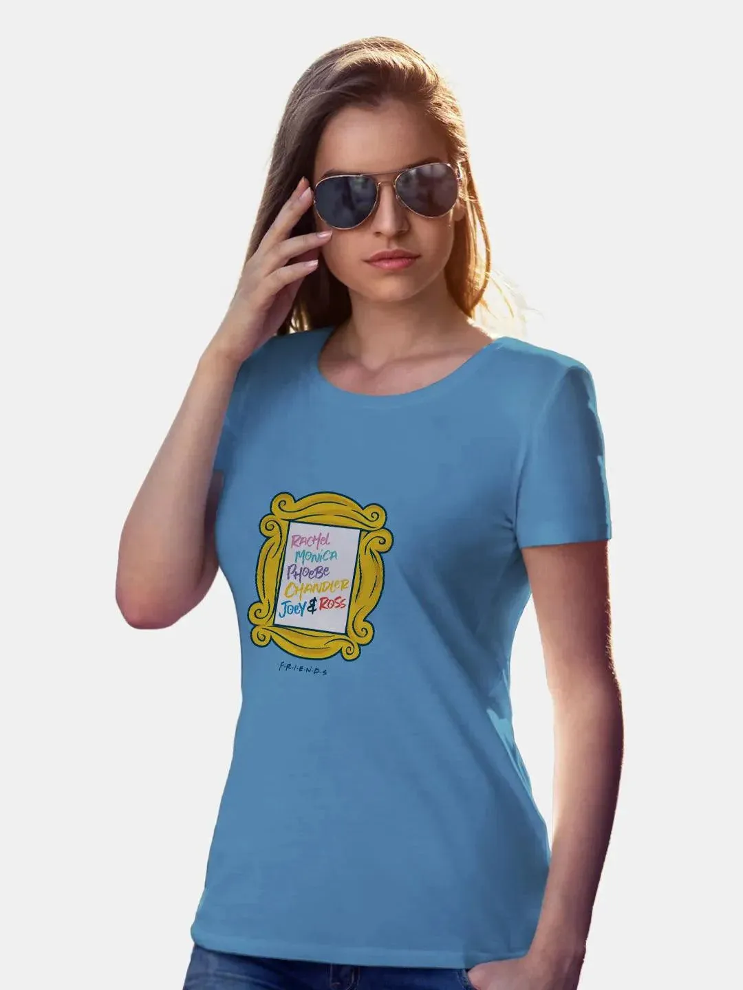 Friends Door  Women Tshirt (Select From Drop Down Menu) (No Cod Allowed On This Product)- Prepaid Orders Only