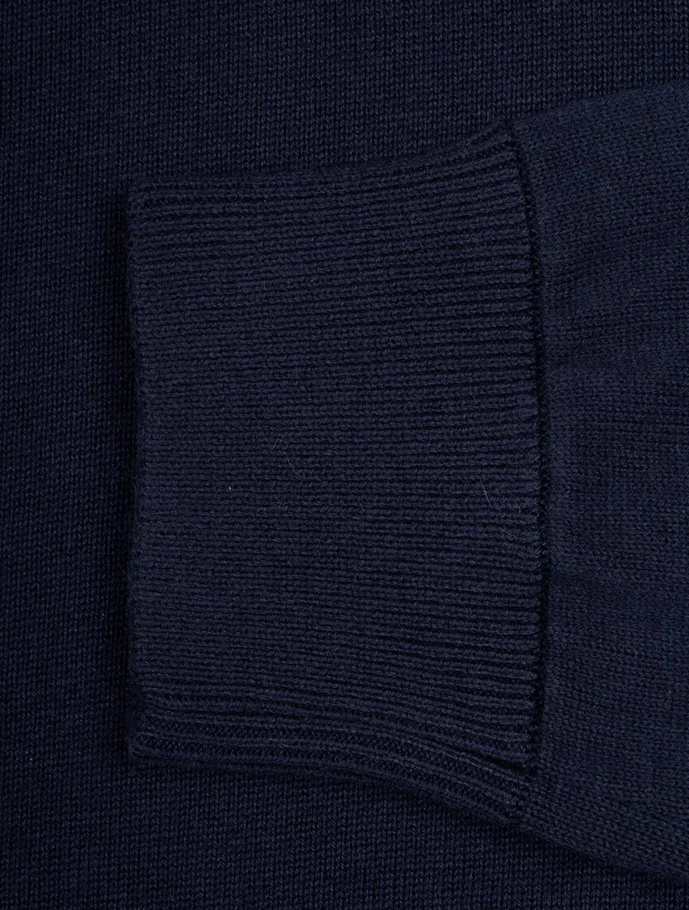 Full Zip Pullover Navy Blue