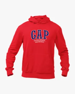 GAP ivvala Vachindhi Unisex Hoodie Red