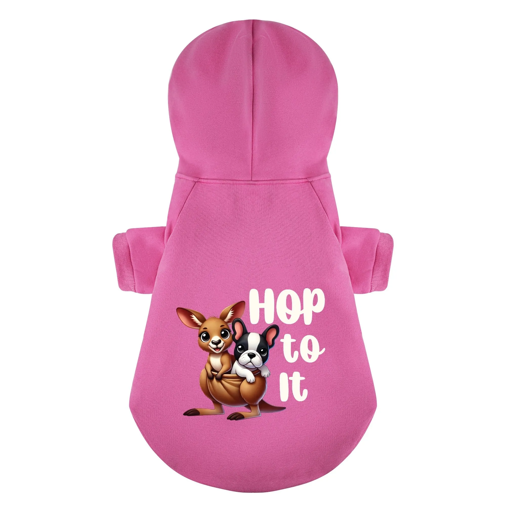 Hop to It - Personalized French Bulldog Hoodies with Funny Quotes – Stylish, Cozy, and Premium 100% Cotton