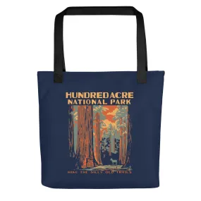 Hundred Acre National Park Tote Bag