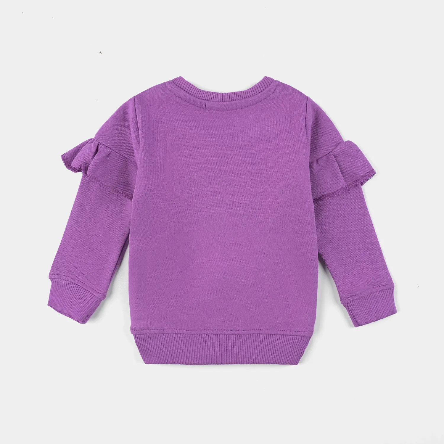 Infant Girls Cotton Terry Sweatshirt Character