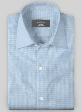 Italian Blue Puppytooth Shirt