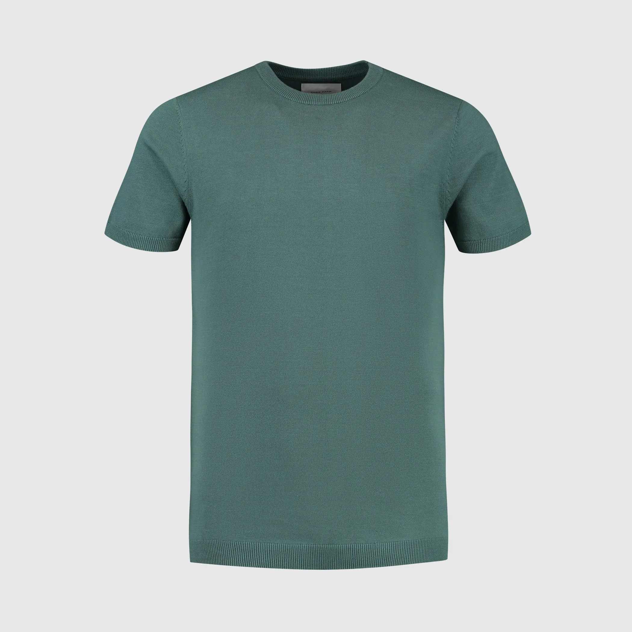 Knitwear T-shirt | Faded Green