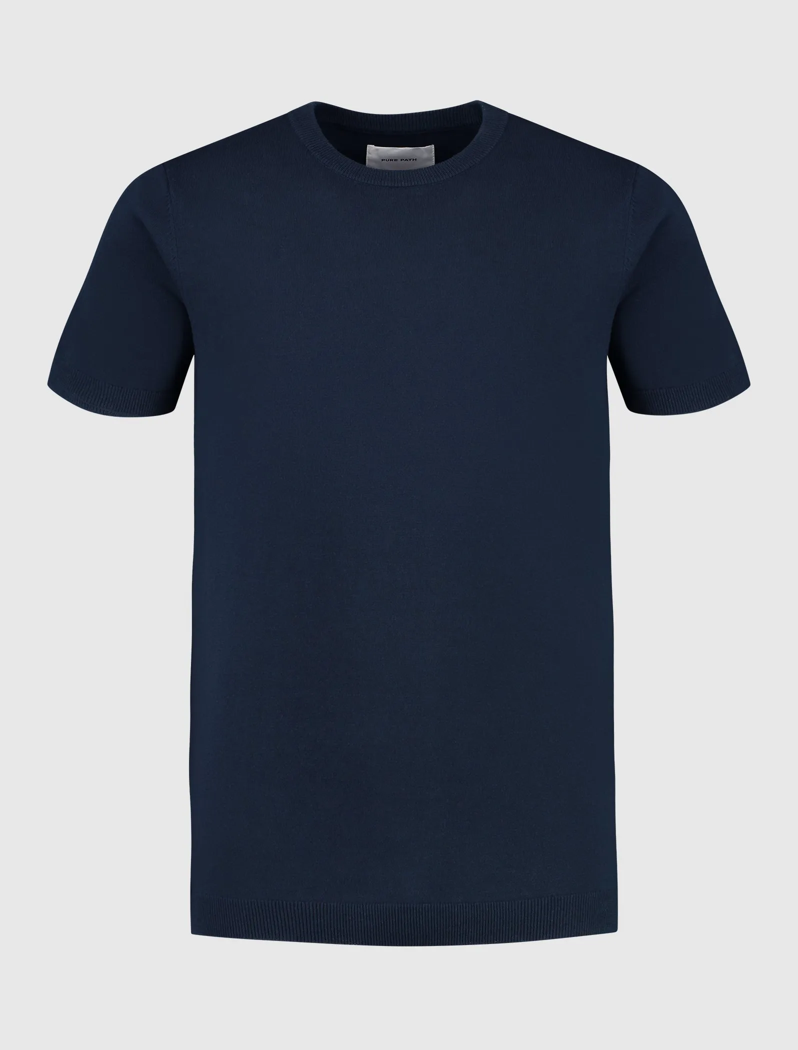 Knitwear T-shirt | Navy