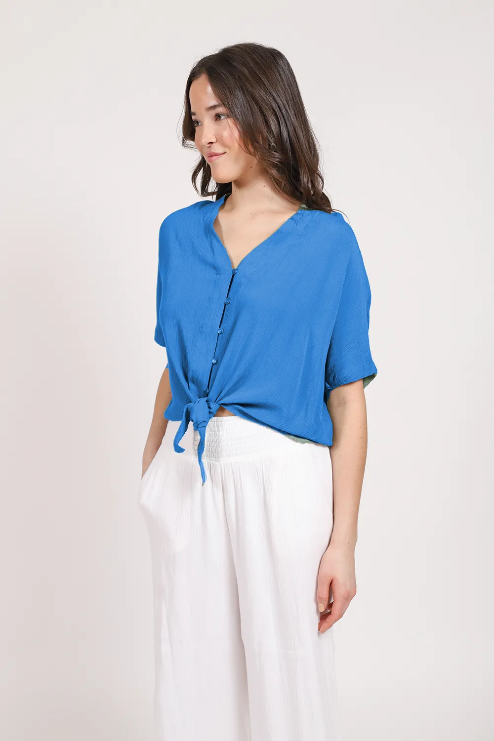 Koy Miami Front Tie Top