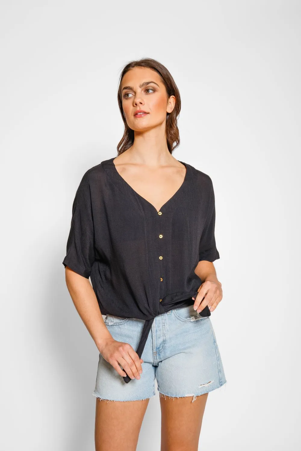 Koy Miami Front Tie Top