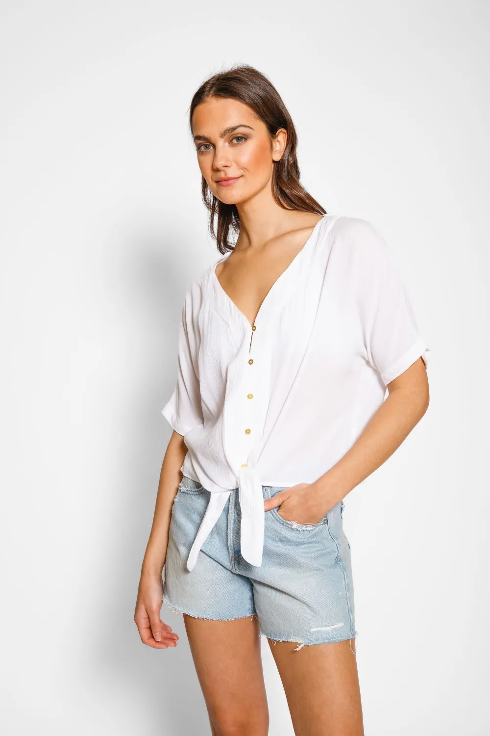 Koy Miami Front Tie Top