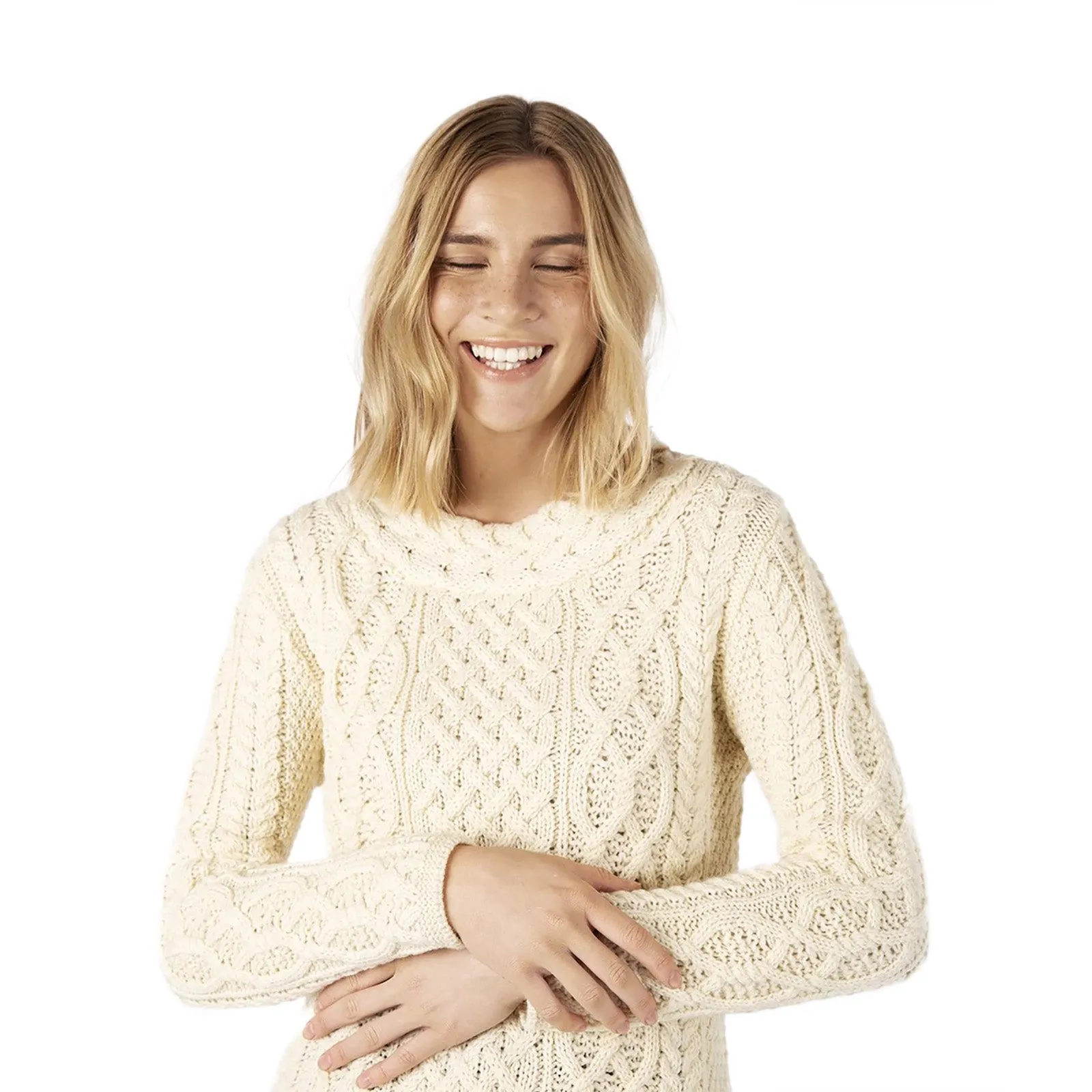 Ladies Knitted 'Spindle' Pullover