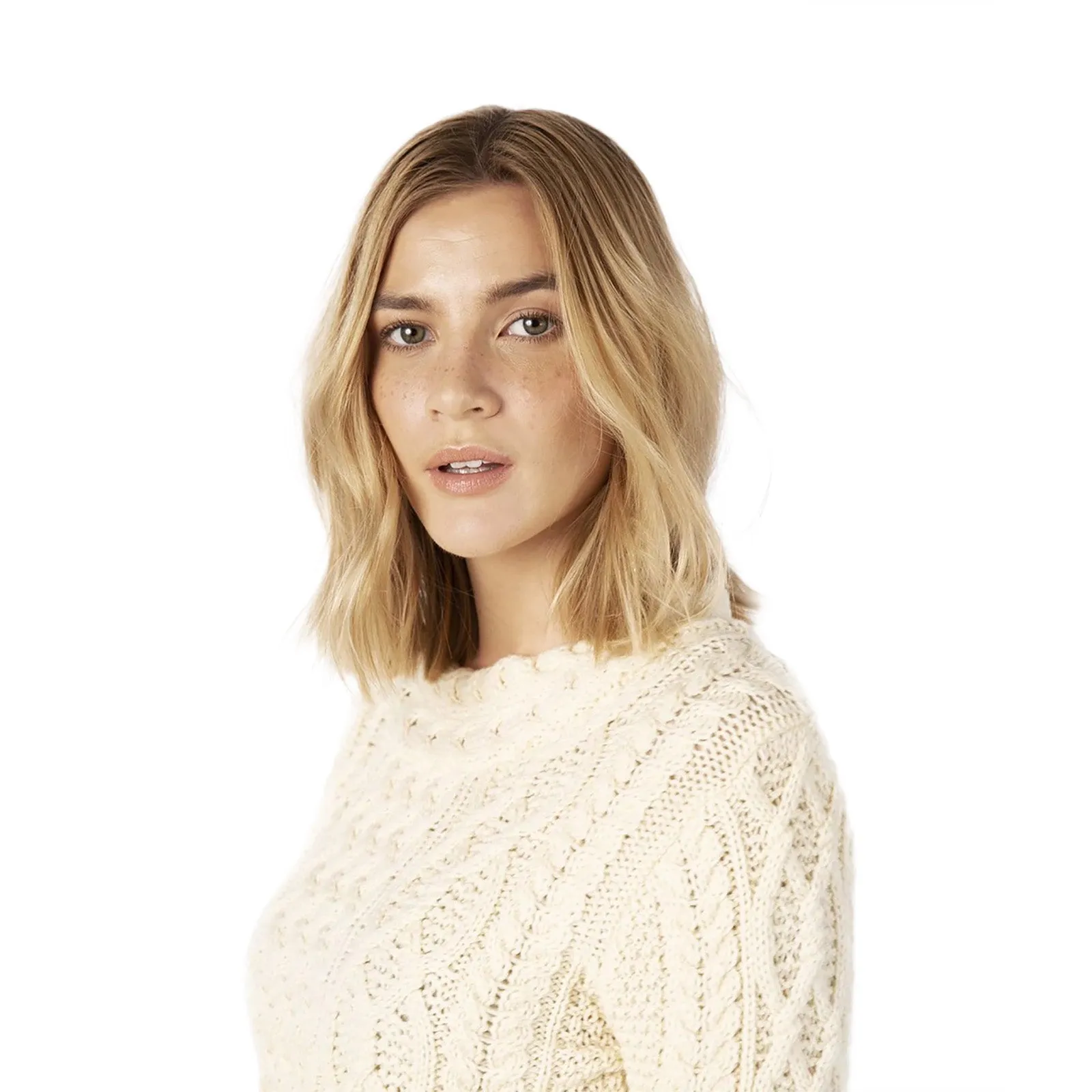 Ladies Knitted 'Spindle' Pullover