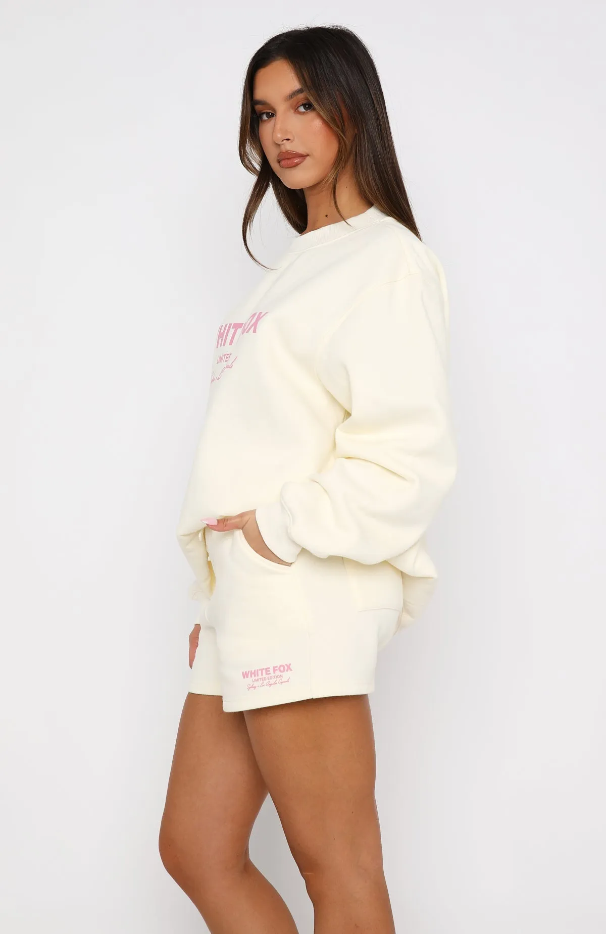 Manifest It Oversized Sweater Cream