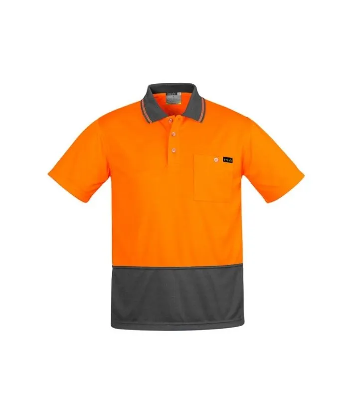 Mens Comfort Back S/S Polo