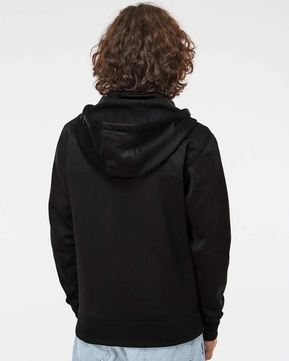 Men's Poly-Tech Zip Hooded Sweatshirt