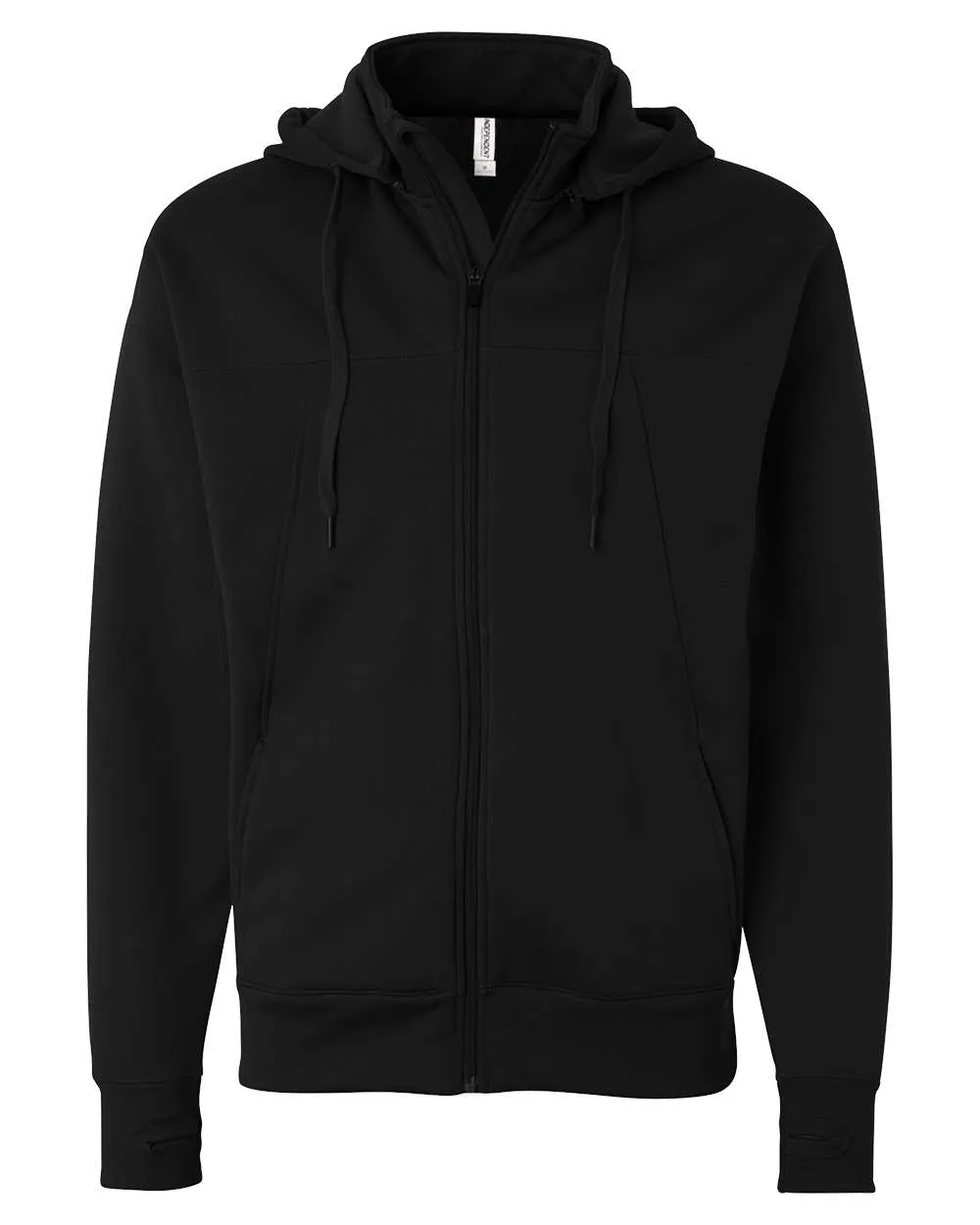 Men's Poly-Tech Zip Hooded Sweatshirt