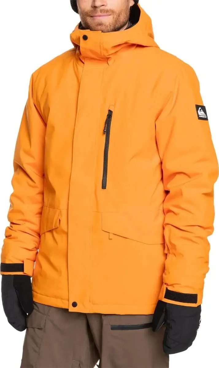 Mission Solid Ski Jacket - Orange Pepper