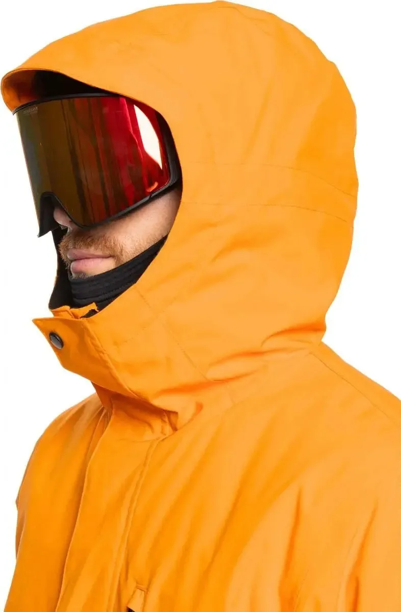 Mission Solid Ski Jacket - Orange Pepper