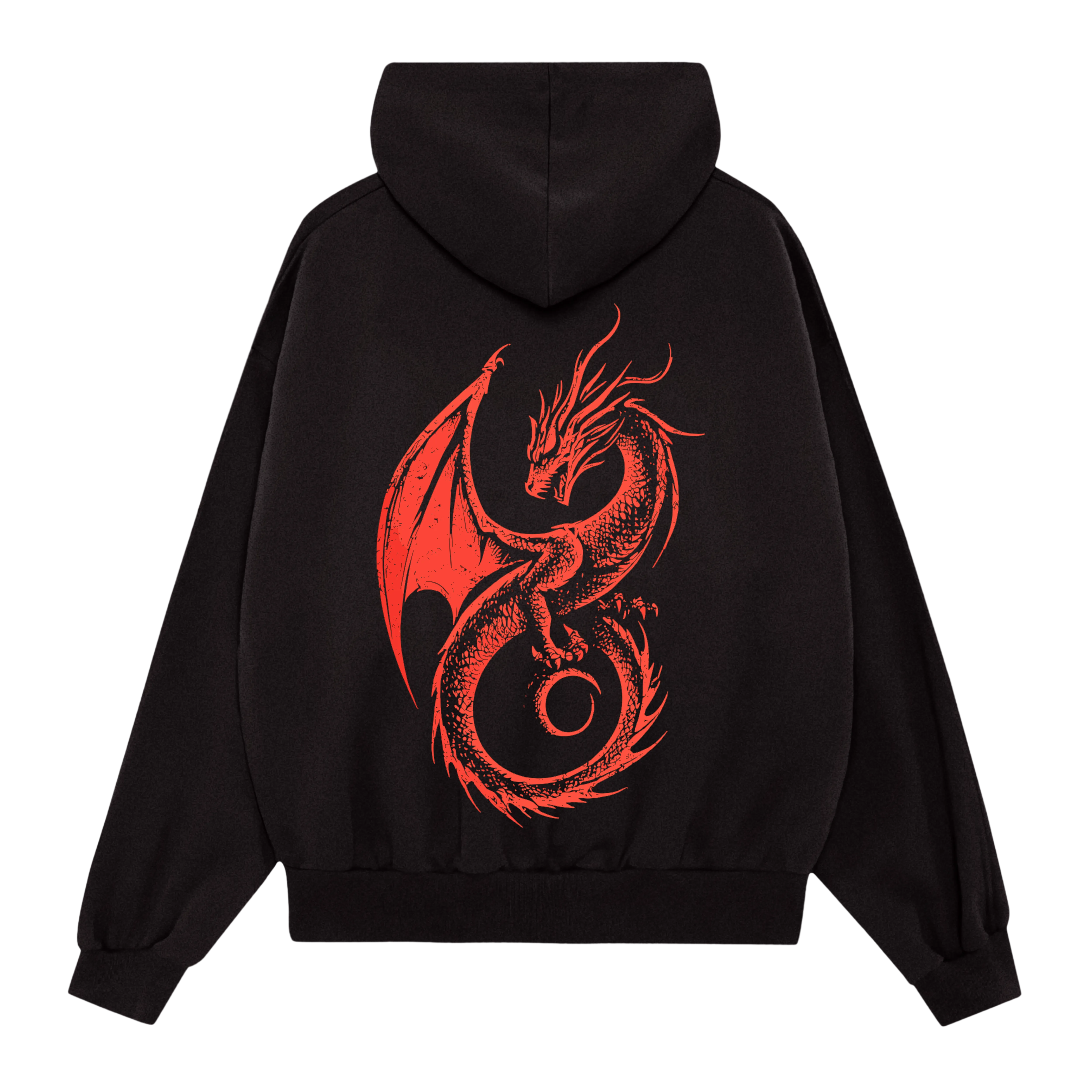 Mythical Fire Dragon Hoodie