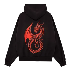 Mythical Fire Dragon Hoodie