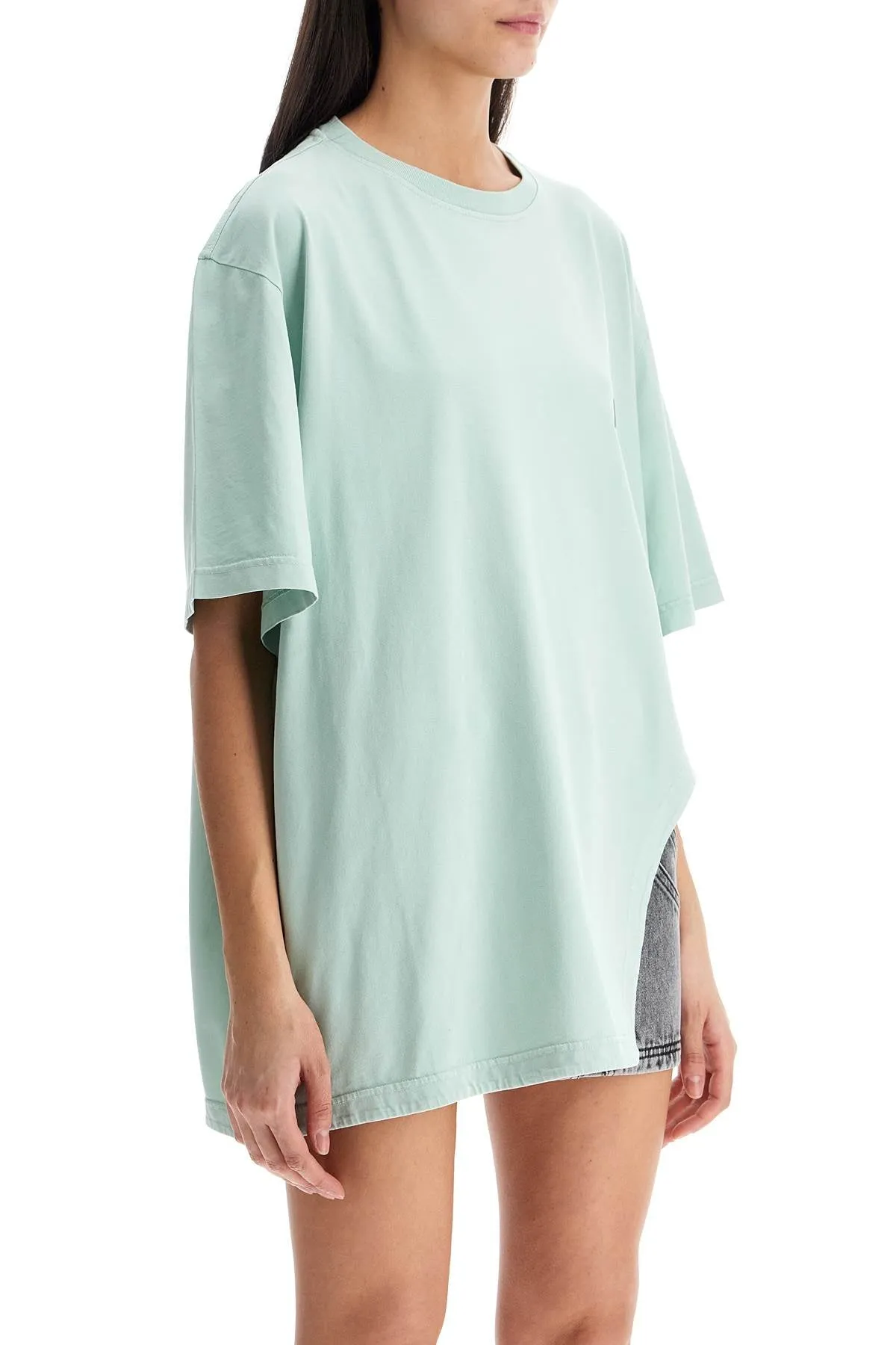 Oversized Short Sleeve Mint Green T-shirt