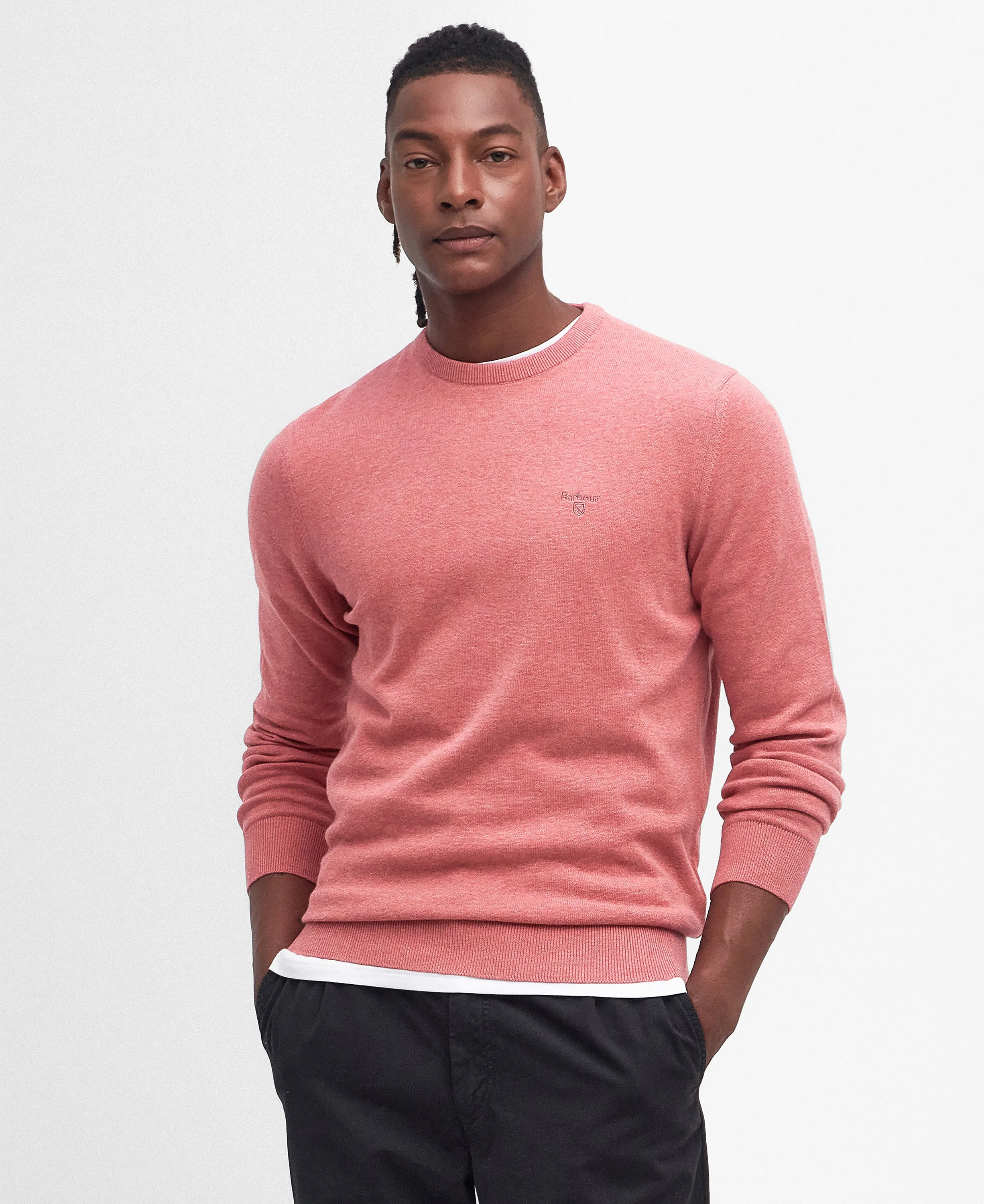 Pima Cotton Crew Neck Pullover