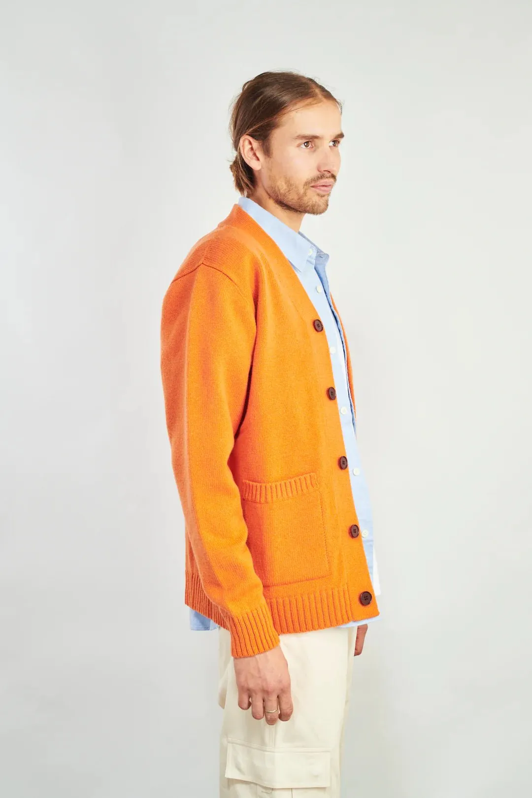 Pocket Cardi | Orange