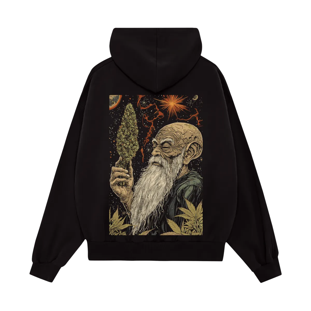 PRDGY Baba Bhandi Back Print Hoodie