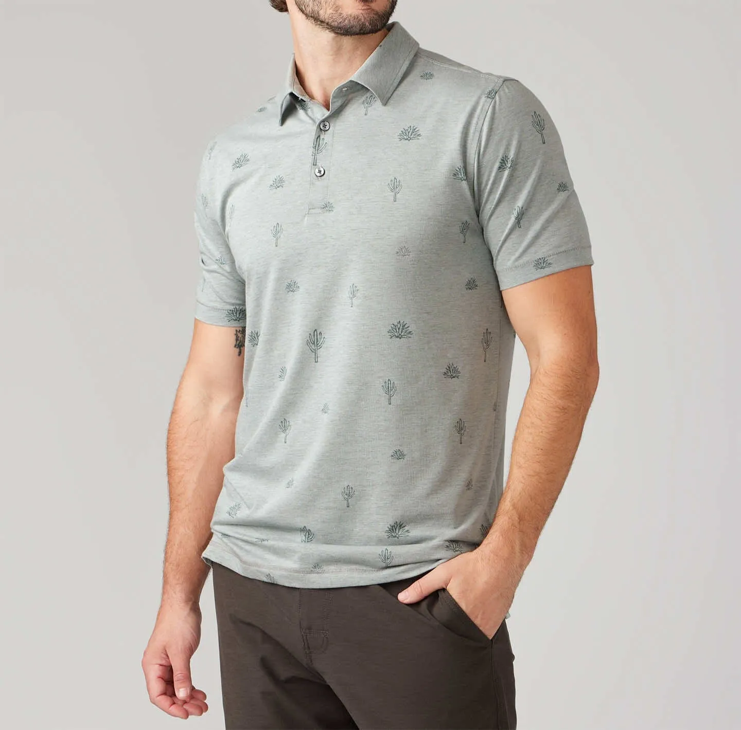 Printed Astoria Polo