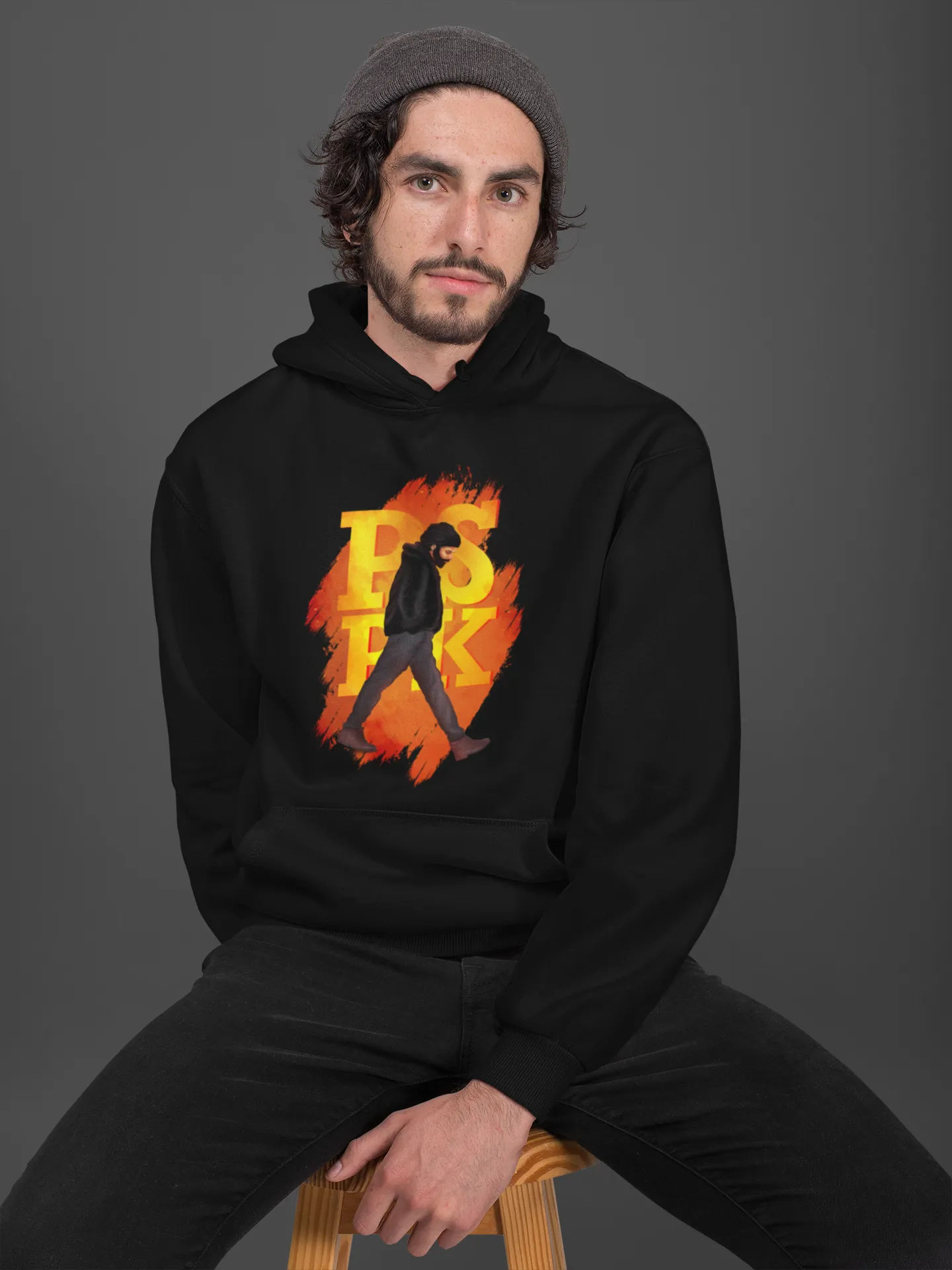 PSPK Unisex Hoodie Black