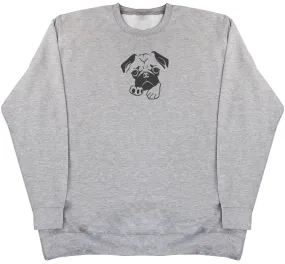 Pug - Huge Oversized Comfy Original Sweater