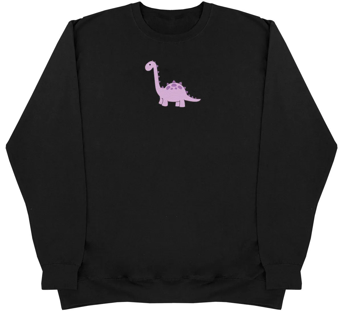 Purple Dino - Kids Oversized Comfy Sweater